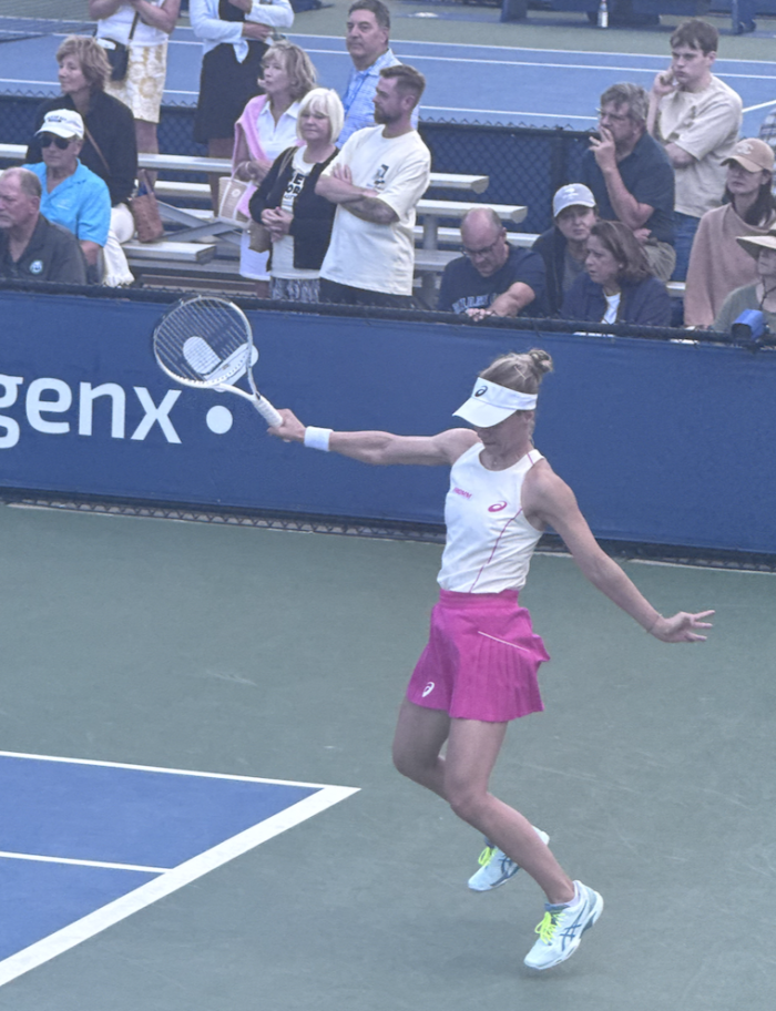 eyes where the ball was